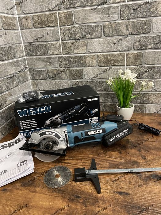 Акумуляторна міні пила, циркулярка, Wesco, Erbauer Amazon