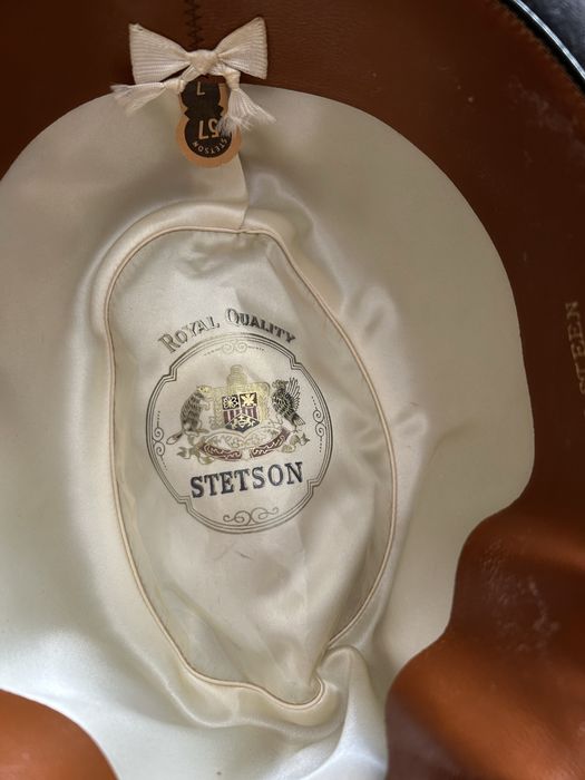 Męski kapelusz Steston vintage retro 57 cm