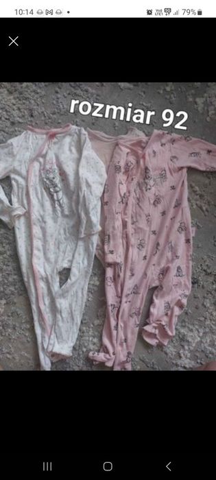 Paczka ubrań dla dziewczynki