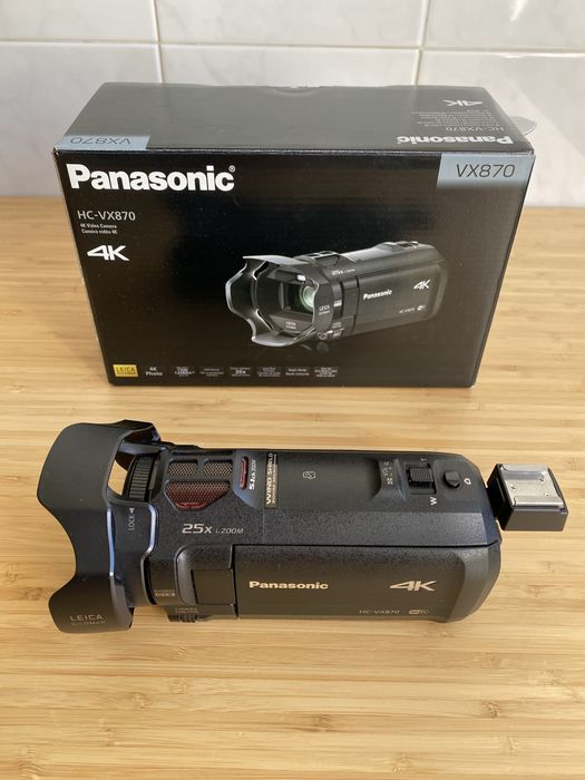 Camera de filmar Panasonic HC-VX870 4k