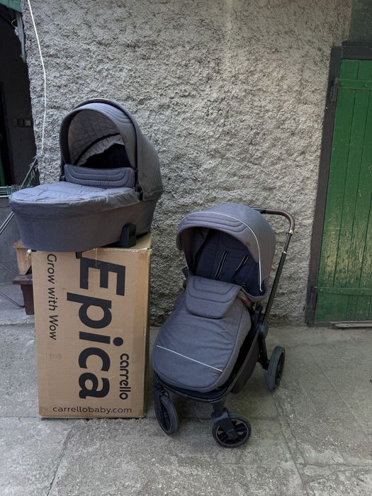 Коляска візочок Carrello Epica Iron Grey