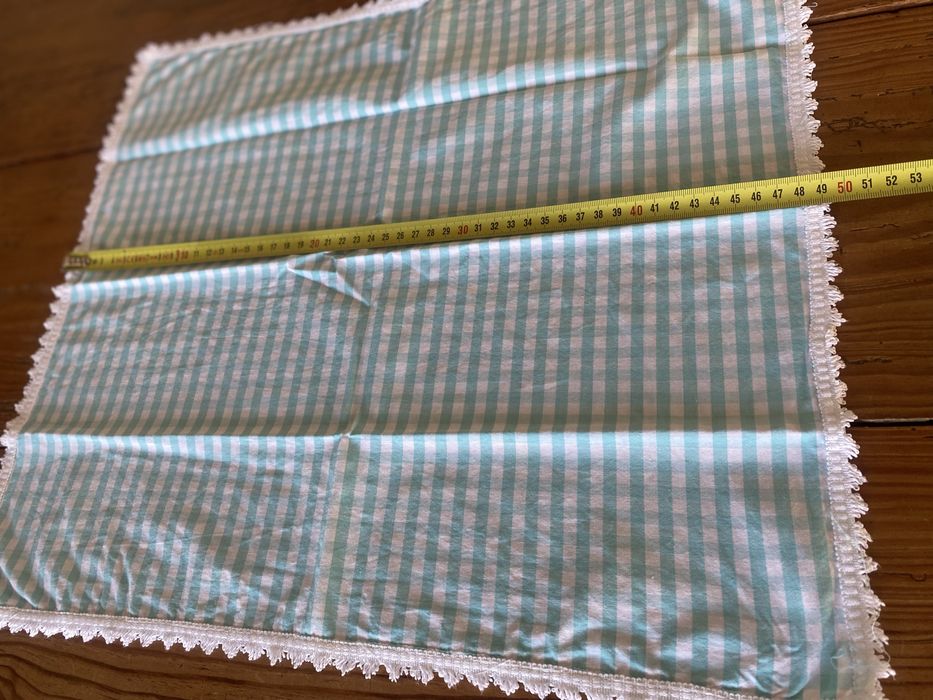 Conjunto Toalha e Guardanapos Algodão Xadrez