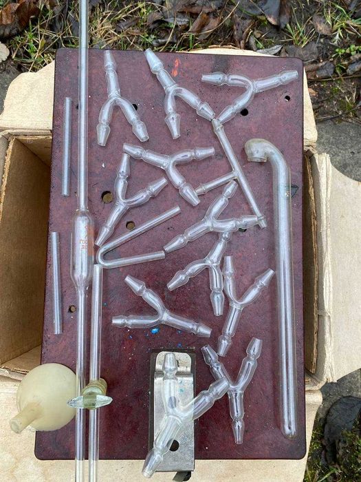 Продам стікляні трубки, переходніки