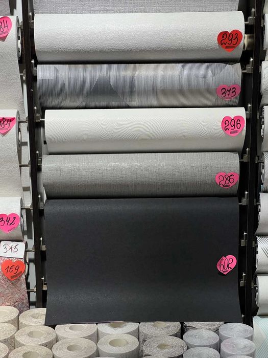 Шпалери вінілові на паперовій основі, внутрішній декор