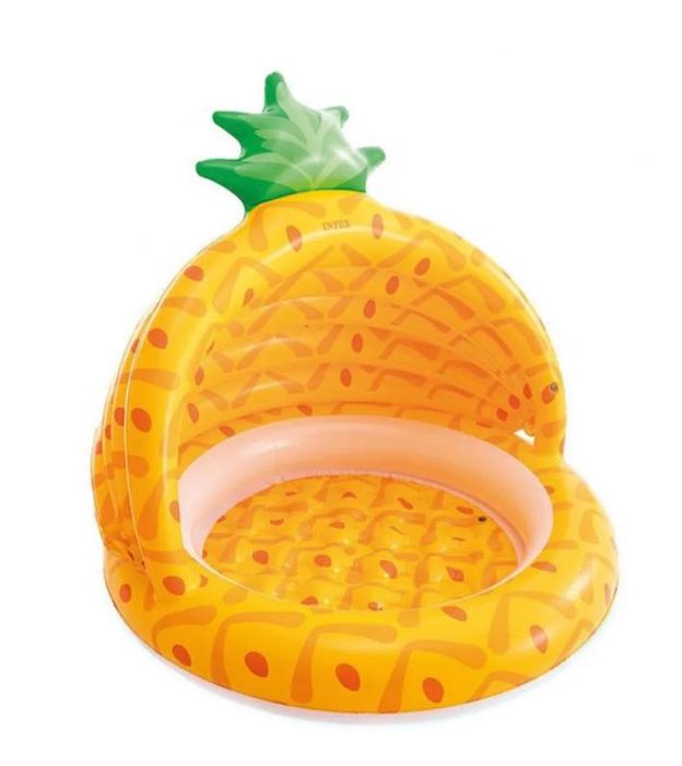 Бассейн с крышей и мягким дном Ананас