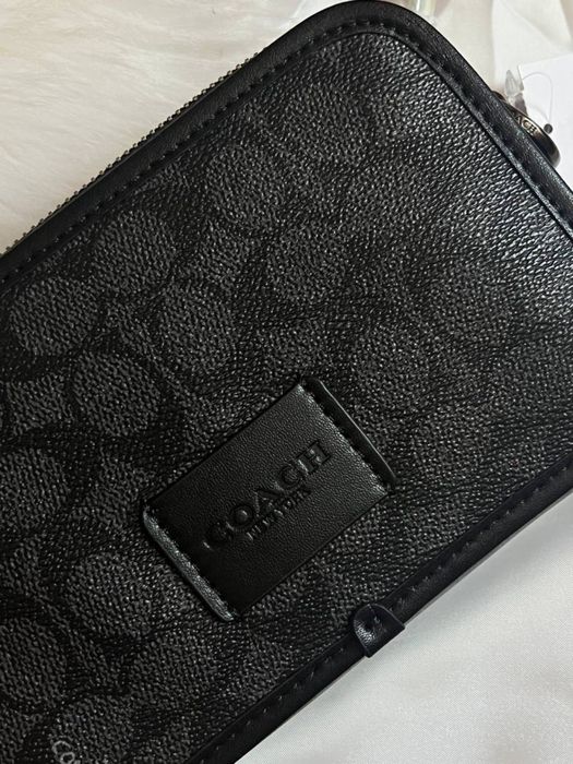 Чоловіча сумка Coach чорна