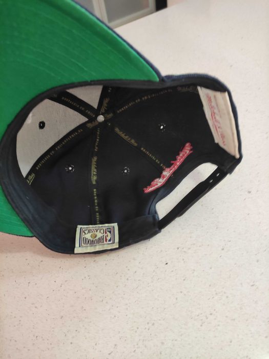 Czapka z daszkiem bejsbolówka Snapback Chicago Bulss NBA Mitchell&Ness