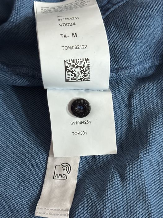 Зип Худи Stone island blue