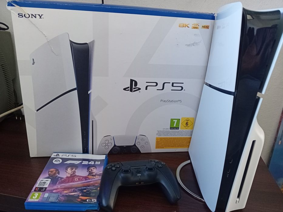Playstation 5 slim em ótimo estado completo