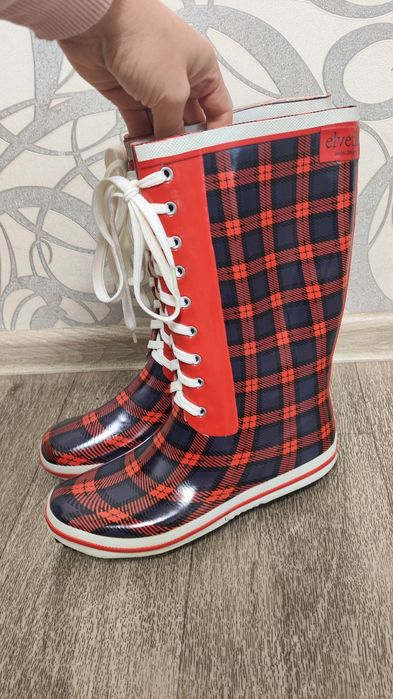 Жіночі дівчачі гумові чоботи