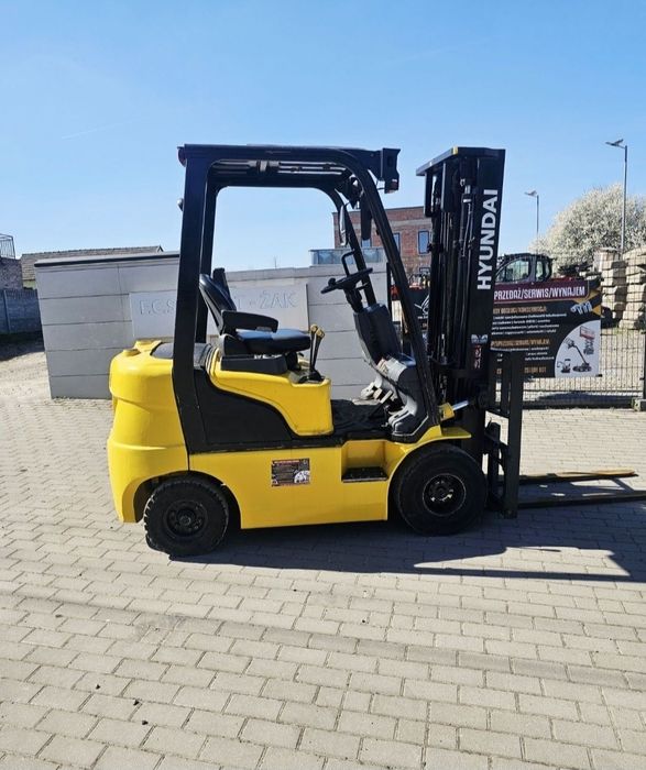 Wózek widłowy HYUNDAI 18D-7E DIESEL 2016 rok  Przesuw 3.3m 1750 kg UDT Gwarancja Transport