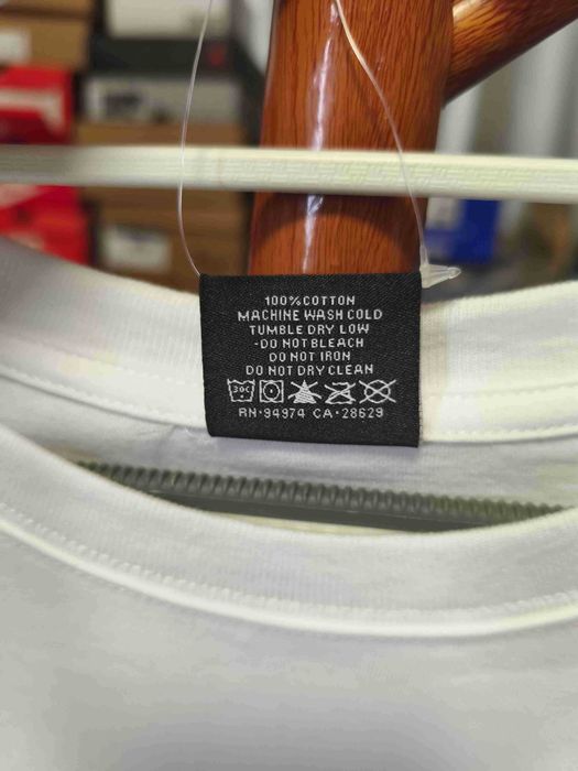 Stussy,Męska biała koszulka z nadrukiem letnim, rozmiar L
