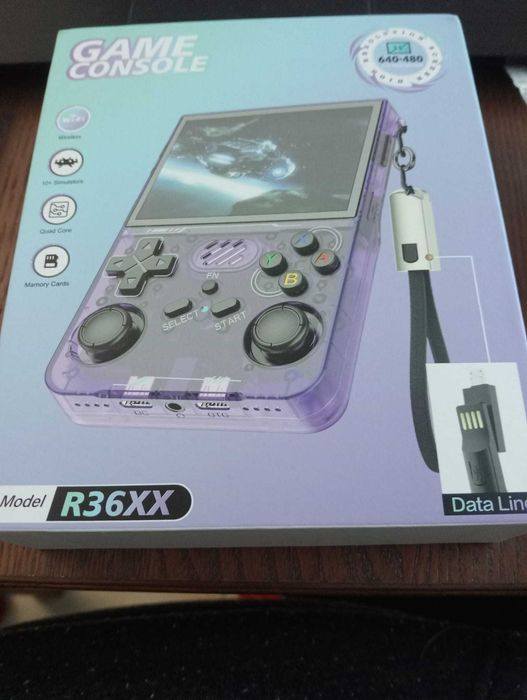 Consola Retro R36XX BLACK–Wi-Fi Nativo–Pack Premium 128GB SanDisk–NOVA