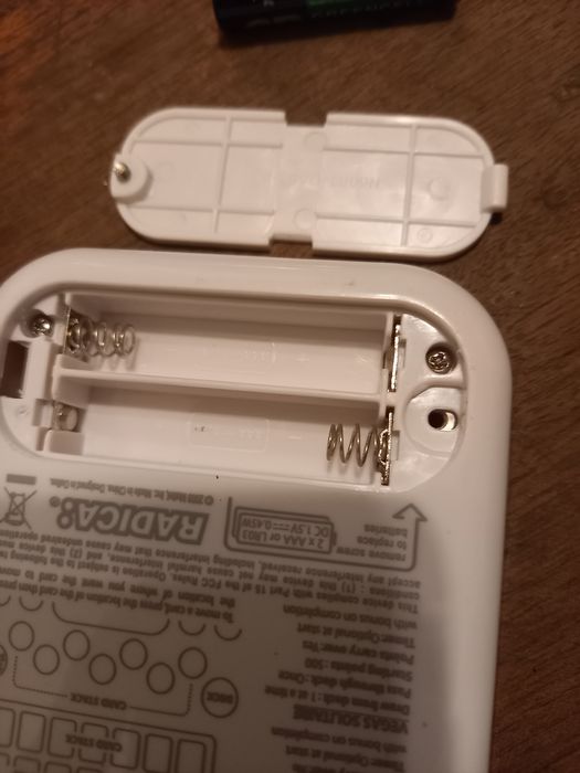 Gra elektroniczną Solitaire