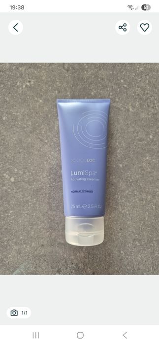 Żel do mycia twarzy LumiSpa do cery normalnej-mieszanej - Dostępny!