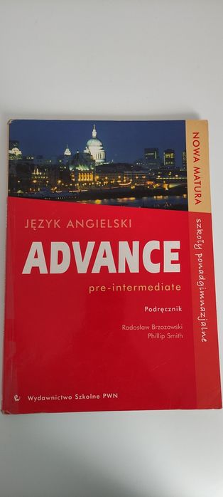 Advance pre intermediate. Podręcznik do nauki języka angielskiego