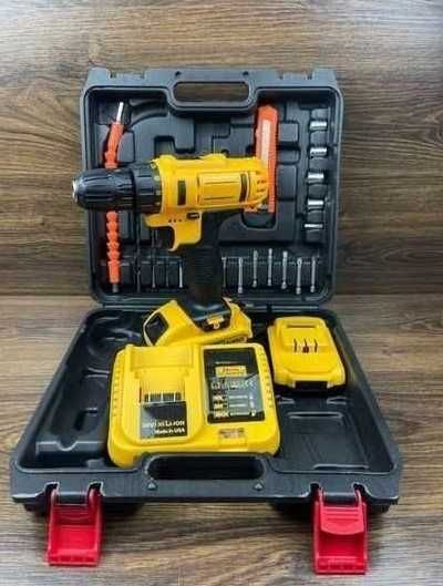 Профессиональный ШУРУПОВЕРТ на аккумуляторе + НАБОР инструментов!