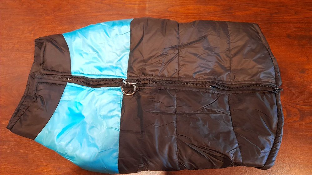 Ubranko dla psa, nieprzemakalne, nowe, zimowe, zapinane do smyczy