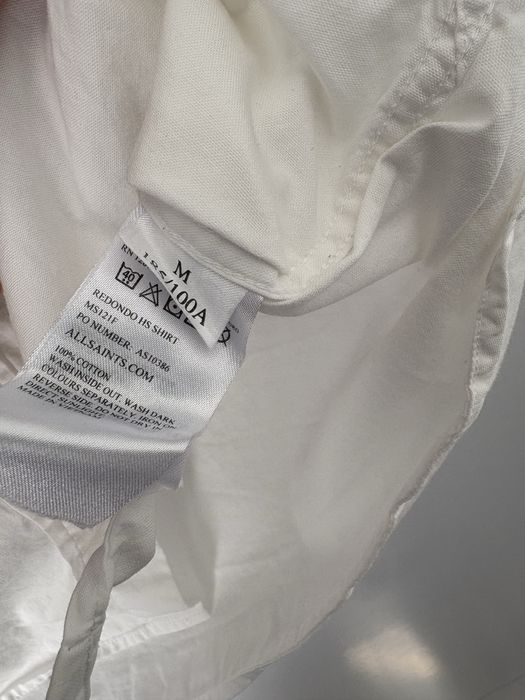 Сорочка All Saints біла оригінал