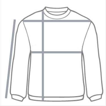 Bershka, длина 74.5, свитшот