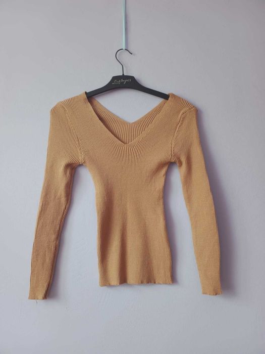 Bluzka kolor bezowy, XS