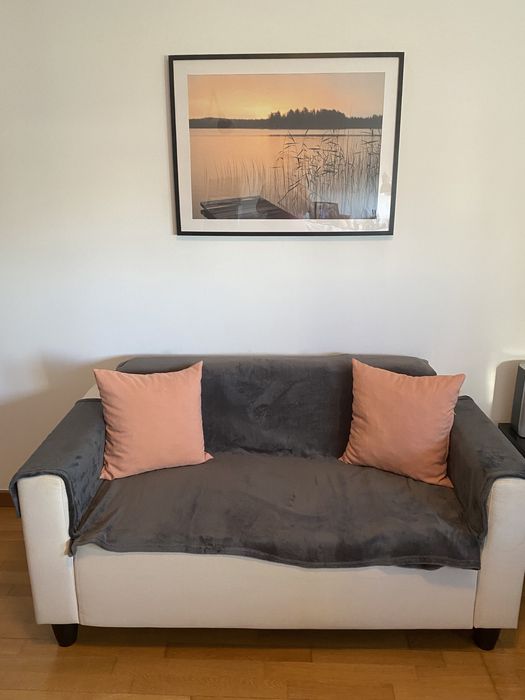 Quadro decorativo com moldura de cor preta