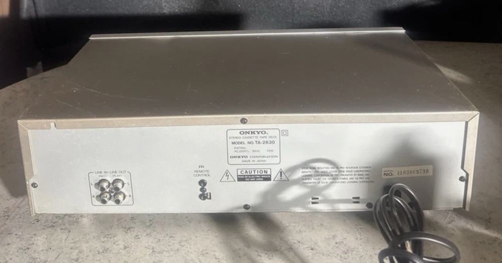 Onkyo deck Cassettes
