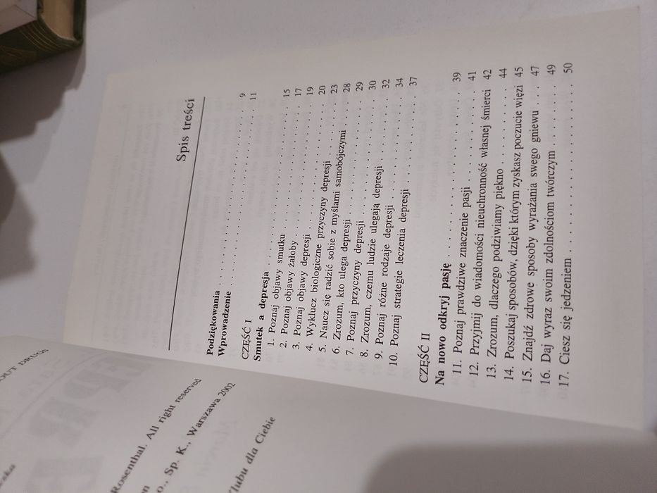 M. Sara Rosenthal Depresja