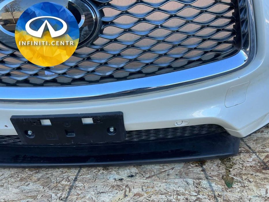 INFINITI QX50 2019-2023 БАМПЕР с решеткой и датчиками в сборе
