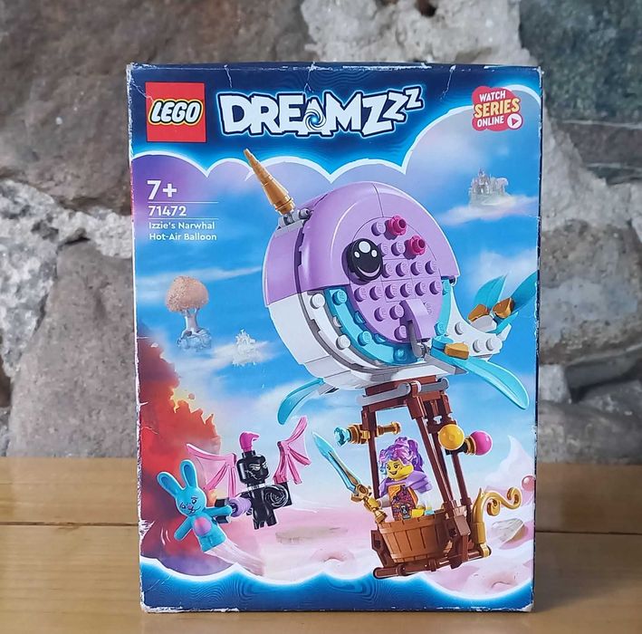 Lego DreamZzz - Zestaw 71472 - Balon w kształcie narwala Izzie