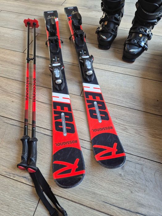 Narty + Buty + Pokrowiec + Kijki = Okazja