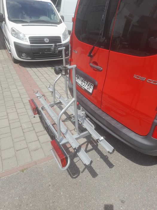 Bagażnik Rowerowy na HAK Pod 2 Rowery W Pełni Sprawny !