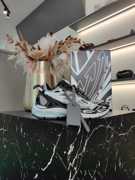 Кросівки Off White Be Right Back Sneakers Black Grey