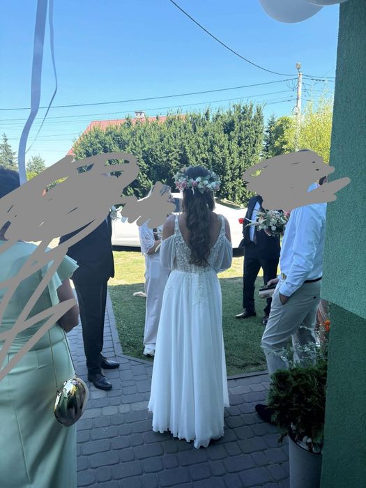 Suknia ślubna w stylu boho