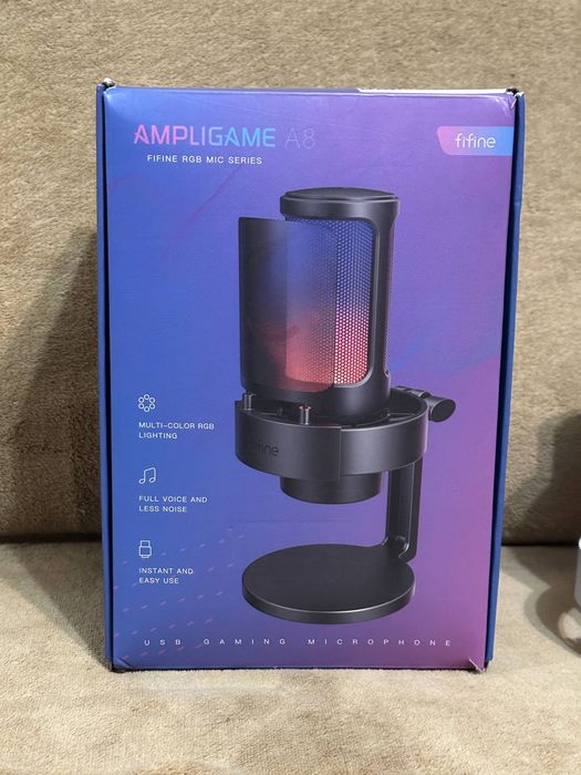 Микрофон FiFine ampligame a8w