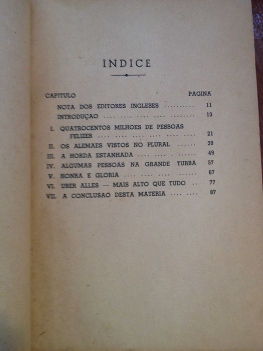Sir Robert Vansittart - Alemães do passado e do presente