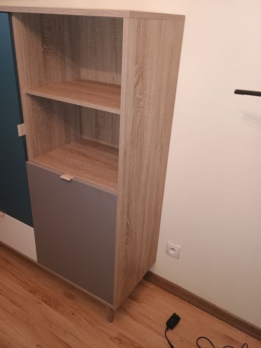 Komoda/kredens wysoki  dąb sonoma