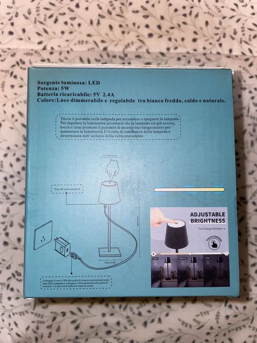 Candeeiro de Mesa LED novo