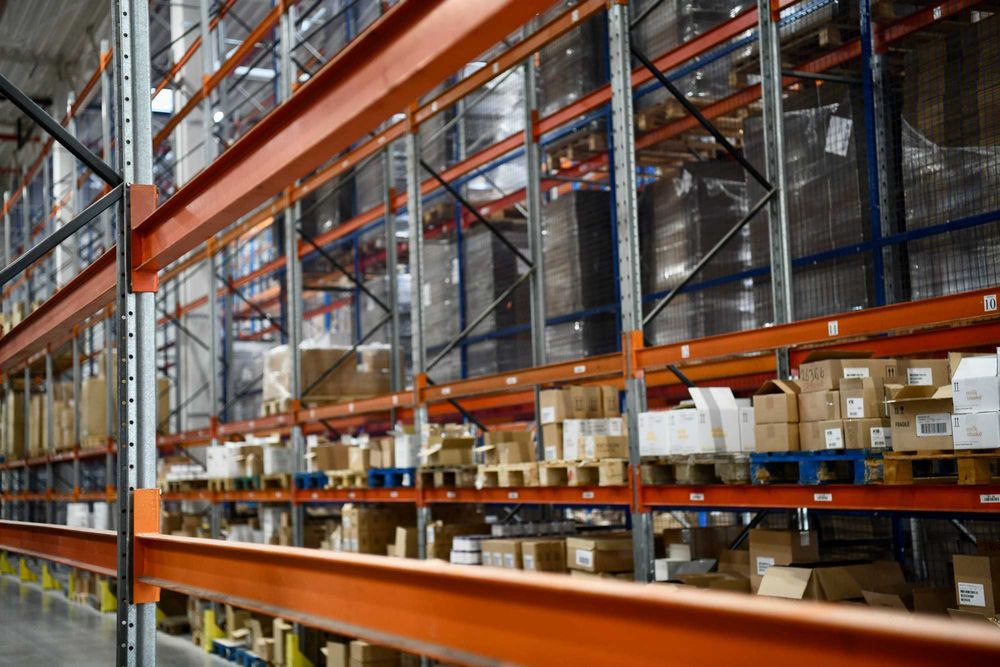 Regał magazynowy używany