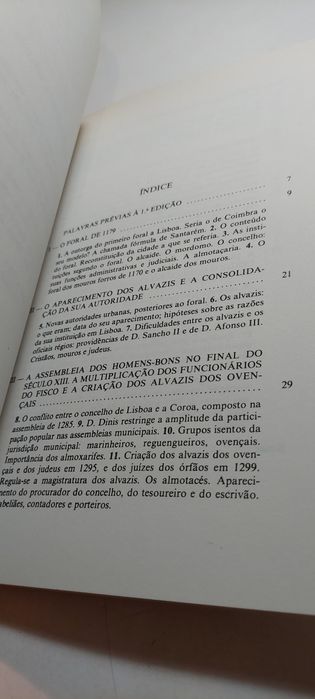 A Administração Municipal de Lisboa durante a 1ª Dinastia (1990)