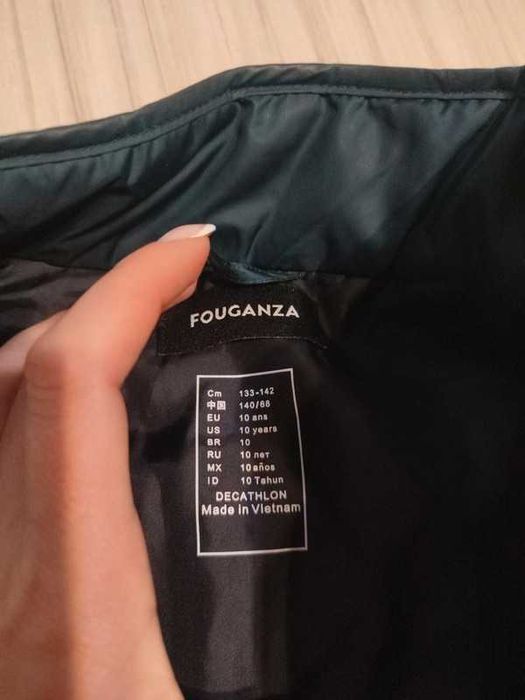 Kamizelka jeździecka dla dzieci Fouganza 100 rozm. 133-142 cm.