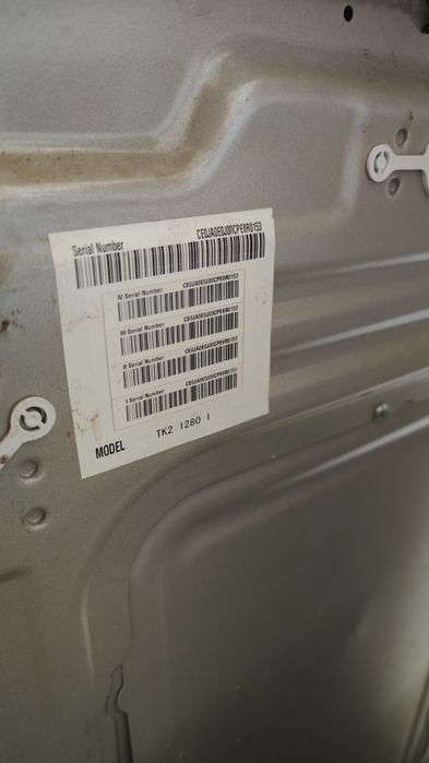 Desocupar! Máquina de lavar a roupa TEKA TK2 1280