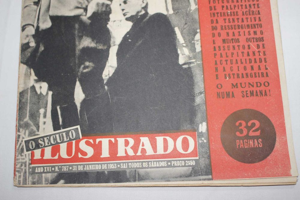 Revista - O Século Ilustrado - 1953 - Nazismo - Nazi