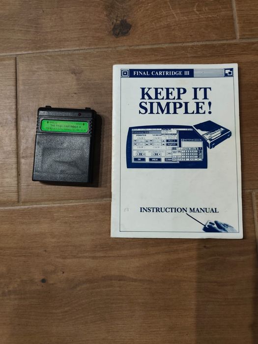 Final Cartridge III commodore z instrukcja