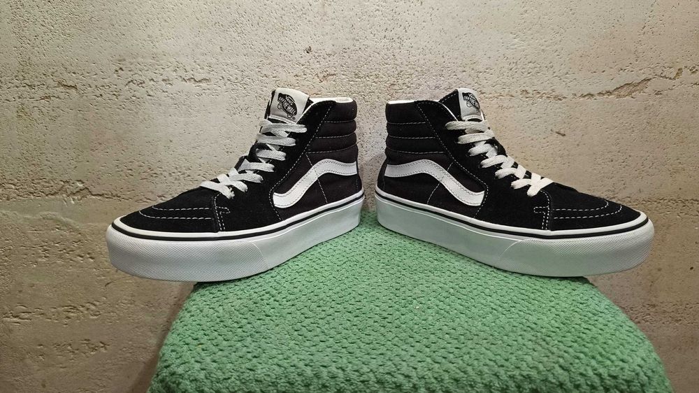 Damskie trampki VANS SK8 HI PLATFORM 2.0 r.37,5 skóra stan idealny