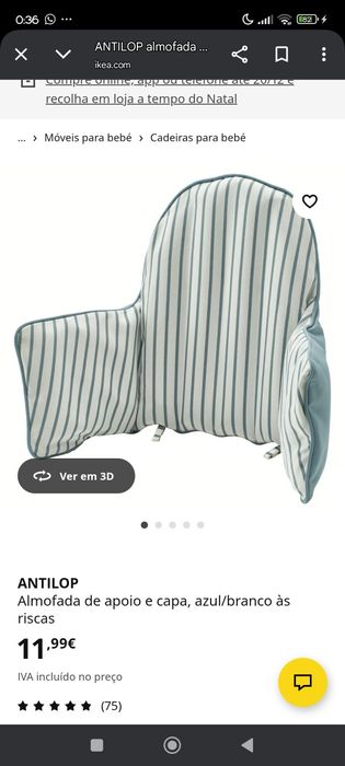 Cadeira alta de refeição bebé - IKEA