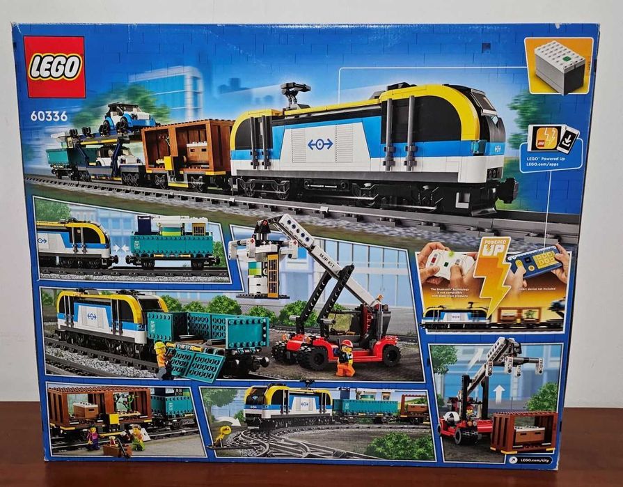 LEGO City 60336 Comboio de Mercadorias Powered UP telecomando ou app