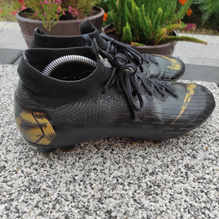 Nike Mercurial Superfly 6 Elite AG Pro Black Gold Buty Piłkarskie