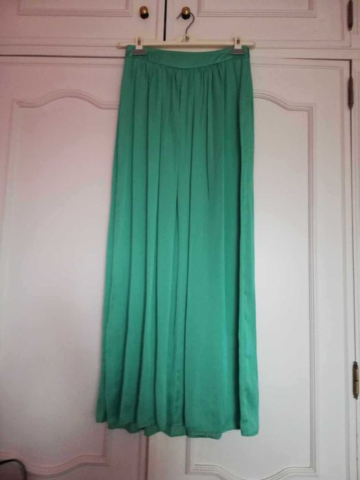 Saia maxi em cetim Pull&Bear - Tamanho S