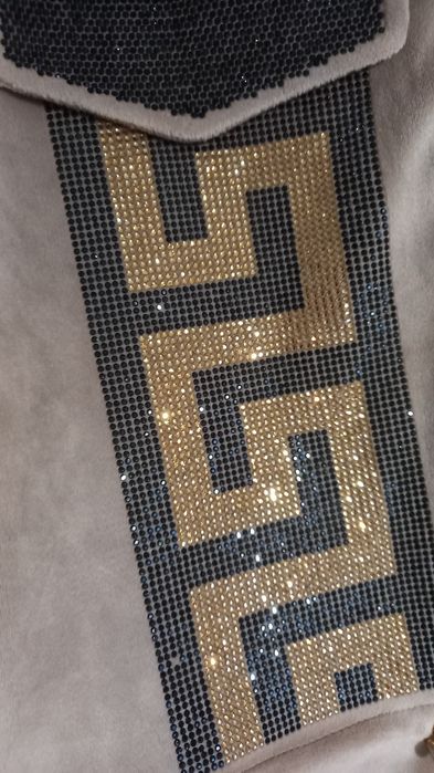 Kombinezon welurowy Tatu roz.36 beżowy